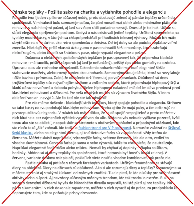 Jak správně psat PR články / SEO články – zjistěte, co jsou zač obrázek 37 Co je PR článek bez jakékoli struktury