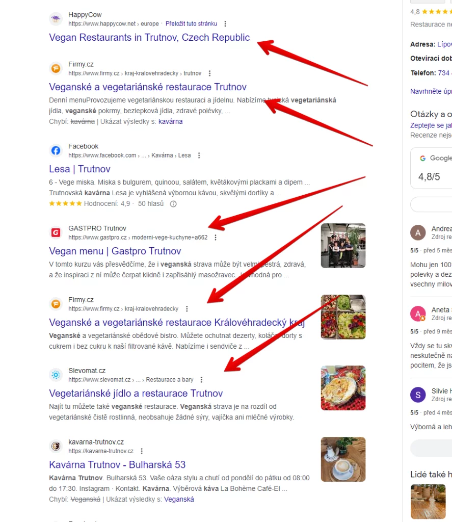 Lokální SEO obrázek 160 Lokální SEO obrázek 159