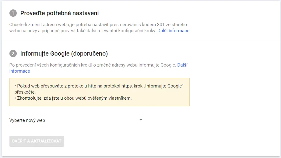 Jak minimalizovat rizika a maximalizovat zisky při přechodu na novou doménu nebo redesignu webu obrázek 42 Jak minimalizovat rizika a maximalizovat zisky při přechodu na novou doménu nebo redesignu webu obrázek 41