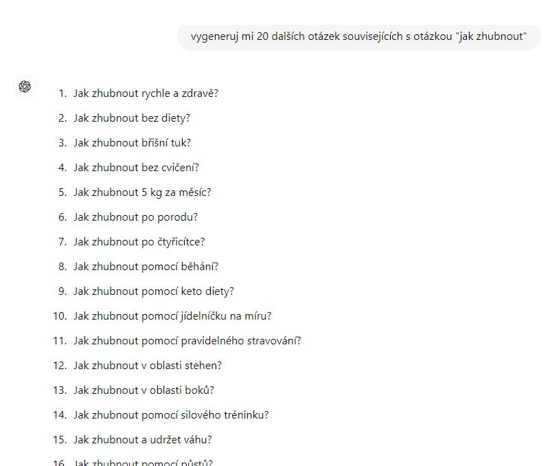 Analýza klíčových slov obrázek 150 Analýza klíčových slov obrázek 149