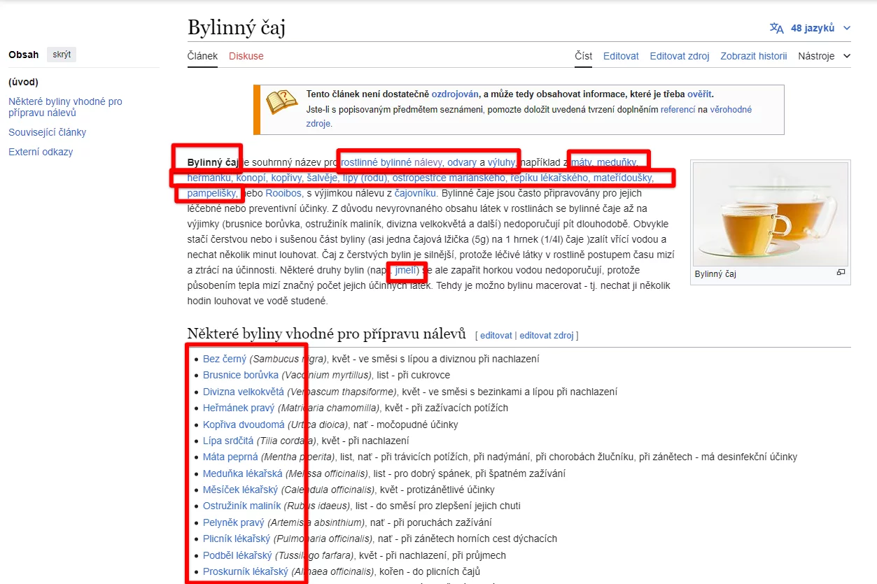 Analýza klíčových slov obrázek 114 Analýza klíčových slov obrázek 113