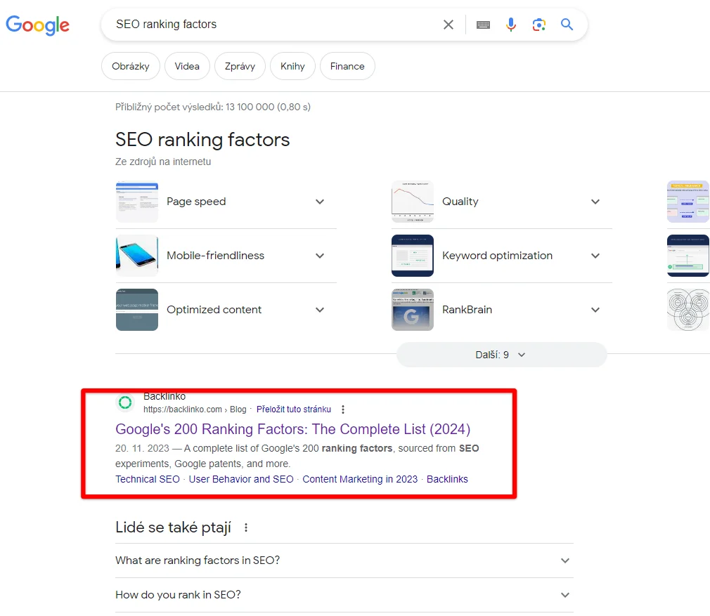 SEO Optimalizace E-shopů obrázek 404 SEO Optimalizace E-shopů obrázek 403