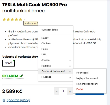 SEO Optimalizace E-shopů obrázek 350 SEO Optimalizace E-shopů obrázek 349