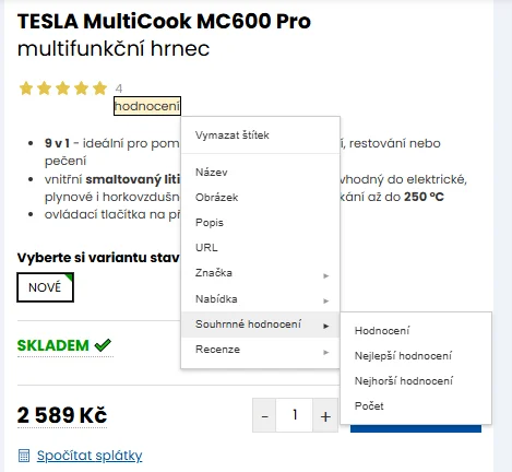 SEO Optimalizace E-shopů obrázek 348 SEO Optimalizace E-shopů obrázek 347